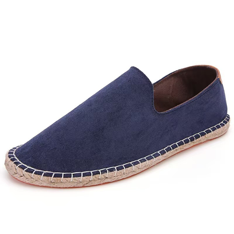 Wear-resistant Canvas Men's Shoes Breathable Slip-on Loafers 2 Wear-resistant Canvas Men's Shoes Breathable Slip-on Loafers - Image 2