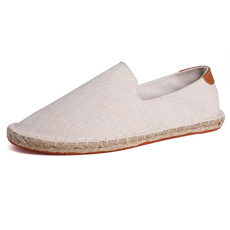 Wear-resistant Canvas Men's Shoes Breathable Slip-on Loafers 6 Wear-resistant Canvas Men's Shoes Breathable Slip-on Loafers - Image 6