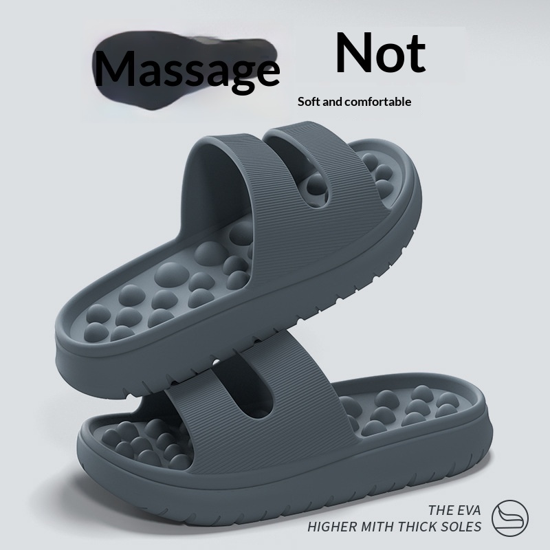 Women's Thick-Soled, Cushy Massage Slippers 3 Women's Thick-Soled, Cushy Massage Slippers - Image 3