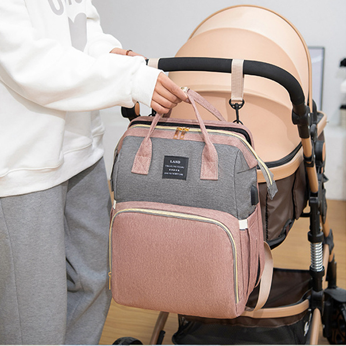 Baby Crib & Backpack Large Capacity with Insulated Bag 8 Baby Crib & Backpack Large Capacity with Insulated Bag - Image 8