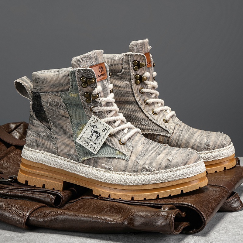 Men's High-top Boots 3 Men's High-top Boots - Image 3