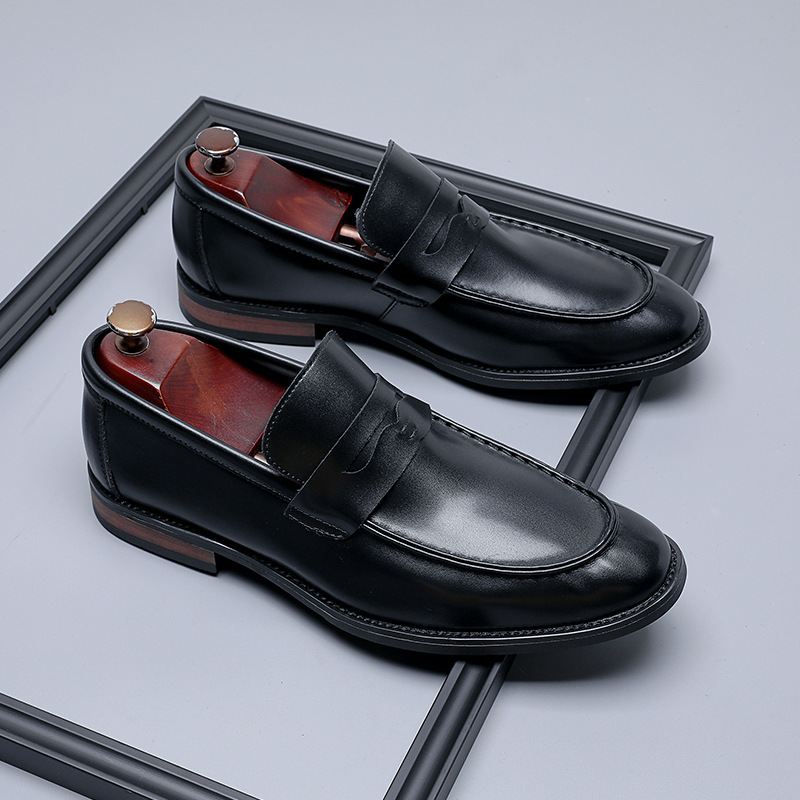 Business Formal Slip-on Leather Shoes 7 Business Formal Slip-on Leather Shoes - Image 7