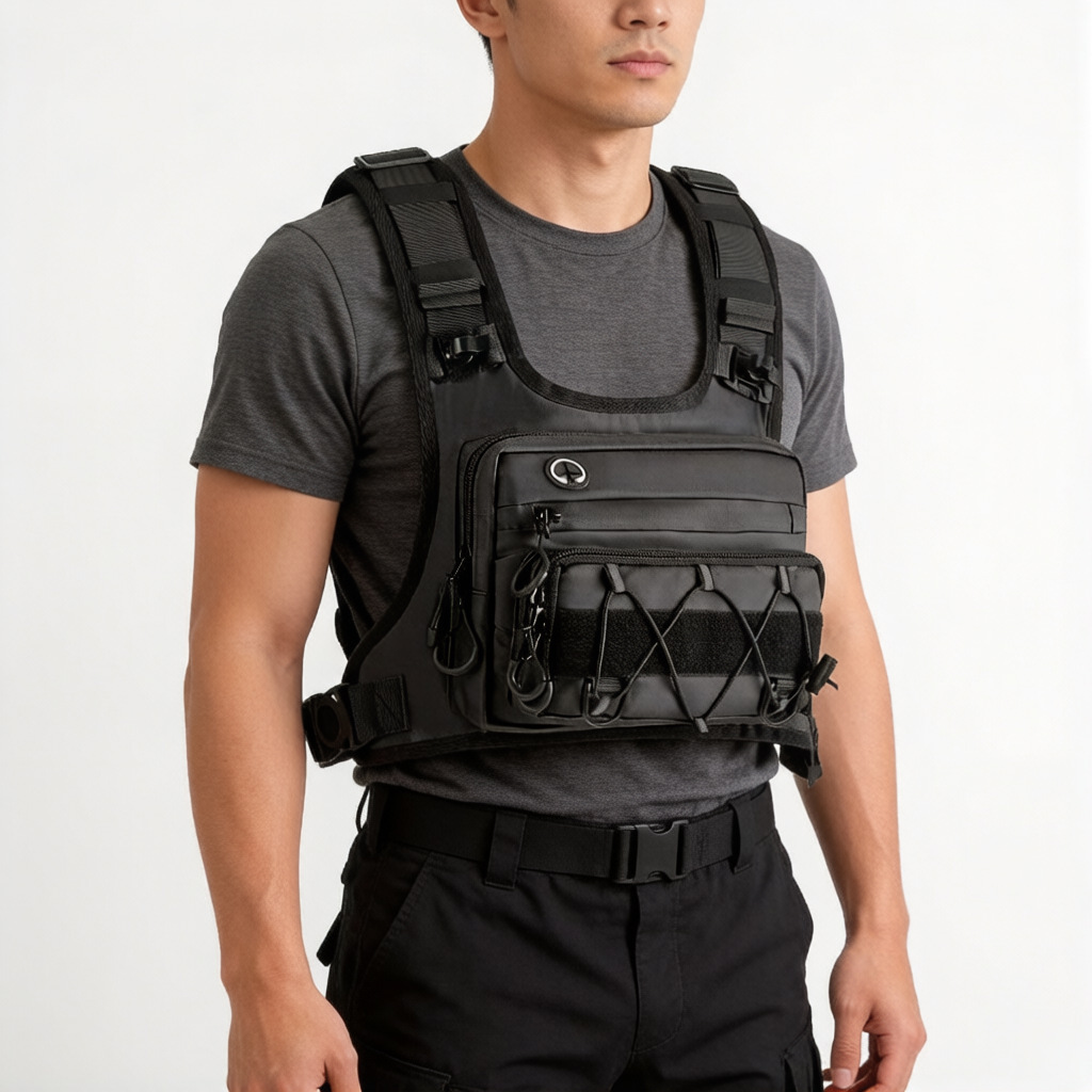 Tactical Chest Pack Multi-functional Suitable For Trail Running 1 Tactical Chest Pack Multi-functional Suitable For Trail Running