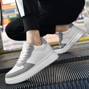 Men's Casual Low-top White Sneakers