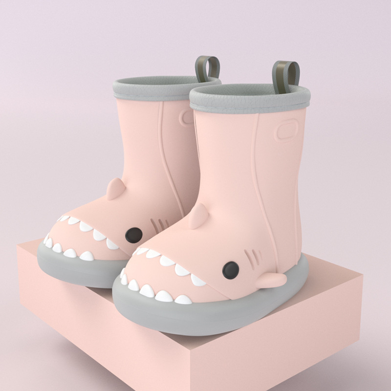 Waterproof Baby Shoes Rubber Rain Boots 9 Waterproof Baby Shoes Rubber Rain Boots - Image 9