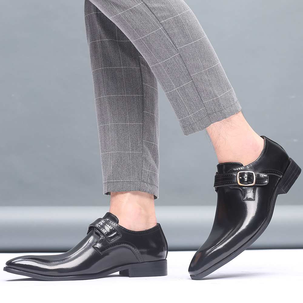 Business-casual Formal Men's Leather Shoes 6 Business-casual Formal Men's Leather Shoes - Image 6