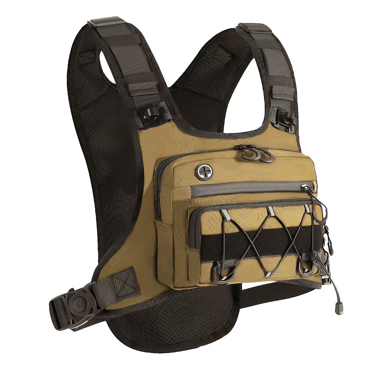 Tactical Chest Pack Multi-functional Suitable For Trail Running 4 Tactical Chest Pack Multi-functional Suitable For Trail Running - Image 4