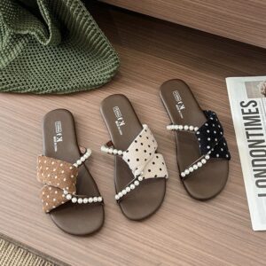 Flat Slippers One-Strap Slide Sandals