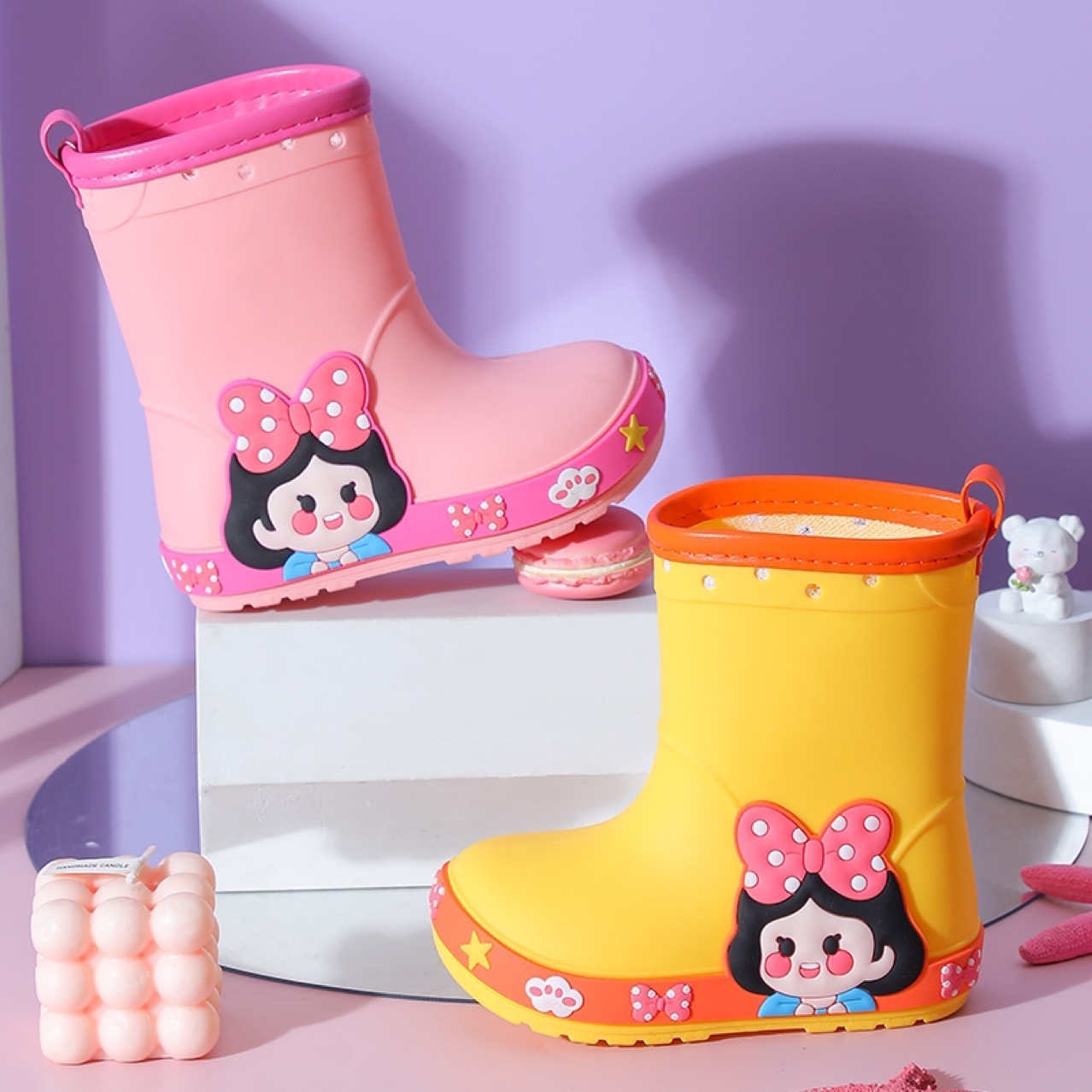 Girls' Princess Rain Boots 7 Girls' Princess Rain Boots - Image 7