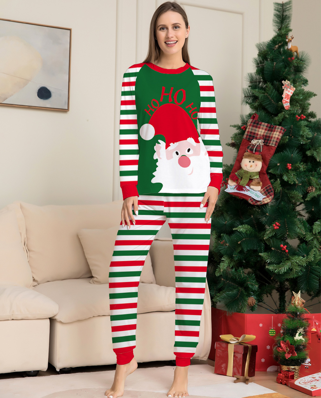 Family Christmas Pajamas Matching Sets 4 Family Christmas Pajamas Matching Sets - Image 4