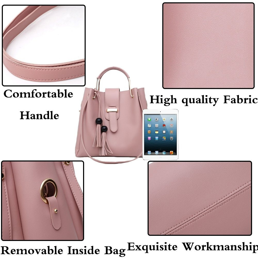 Women's Purse And Handbag 3Pcs Bag Set 9 Women's Purse And Handbag 3Pcs Bag Set - Image 9