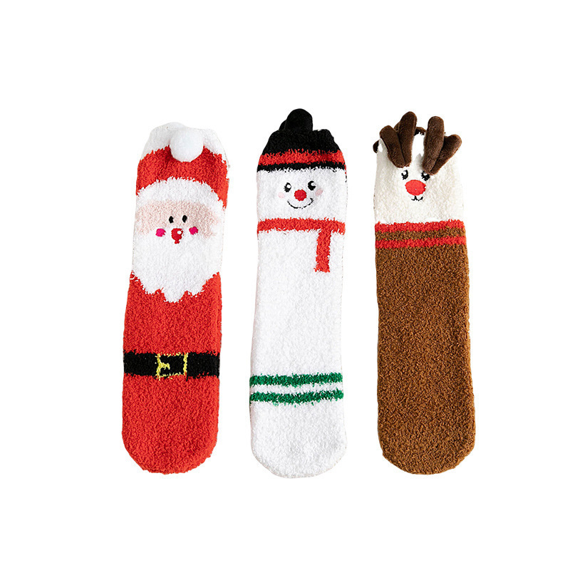 Child Christmas Fleece Socks 5 Child Christmas Fleece Socks - Image 5