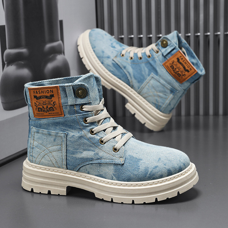 Men's High-top Boots 3 Men's High-top Boots - Image 3
