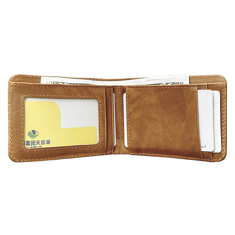 Oil-waxed Leather Card Holder 9 Oil-waxed Leather Card Holder - Image 9