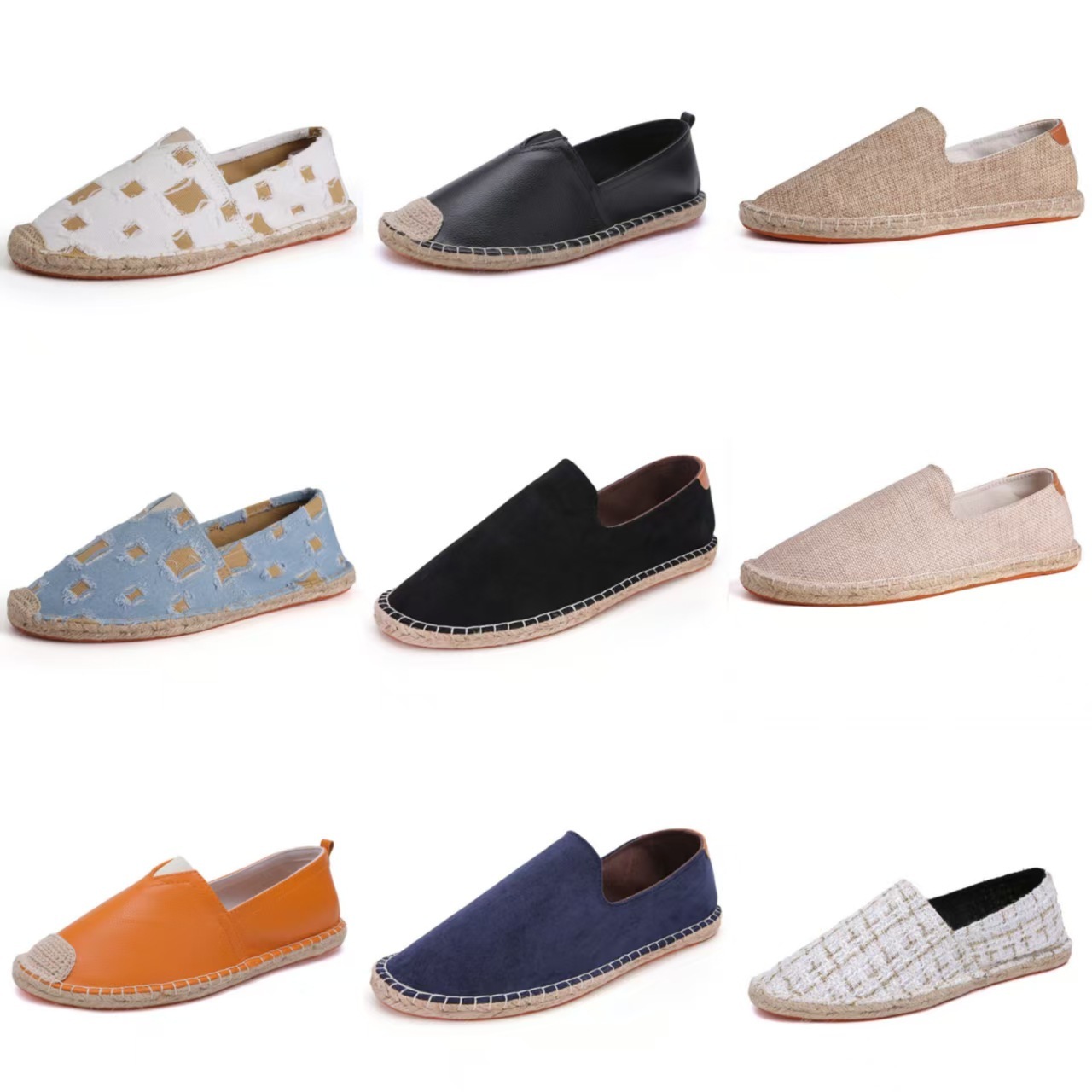 Wear-resistant Canvas Men's Shoes Breathable Slip-on Loafers 9 Wear-resistant Canvas Men's Shoes Breathable Slip-on Loafers - Image 9