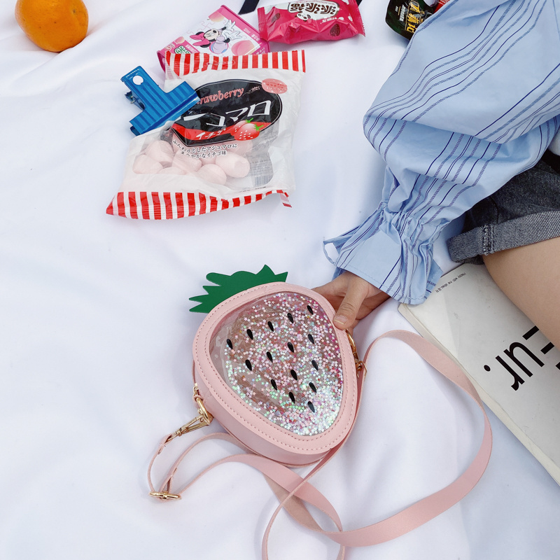 Pineapple Strawberry Cross Body Jelly Bag 5 Pineapple Strawberry Cross Body Jelly Bag - Image 5