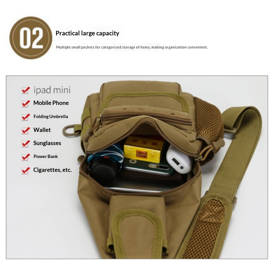 Camouflage Chest Portable Multi-functional Backpack 10 Camouflage Chest Portable Multi-functional Backpack - Image 10