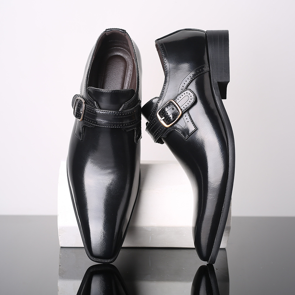 Business-casual Formal Men's Leather Shoes 9 Business-casual Formal Men's Leather Shoes - Image 9