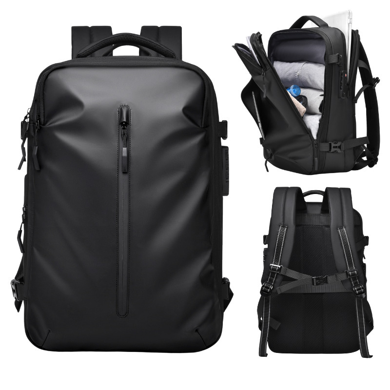 Vacuum-Compression Travel Backpack For Men 9 Vacuum-Compression Travel Backpack For Men - Image 9