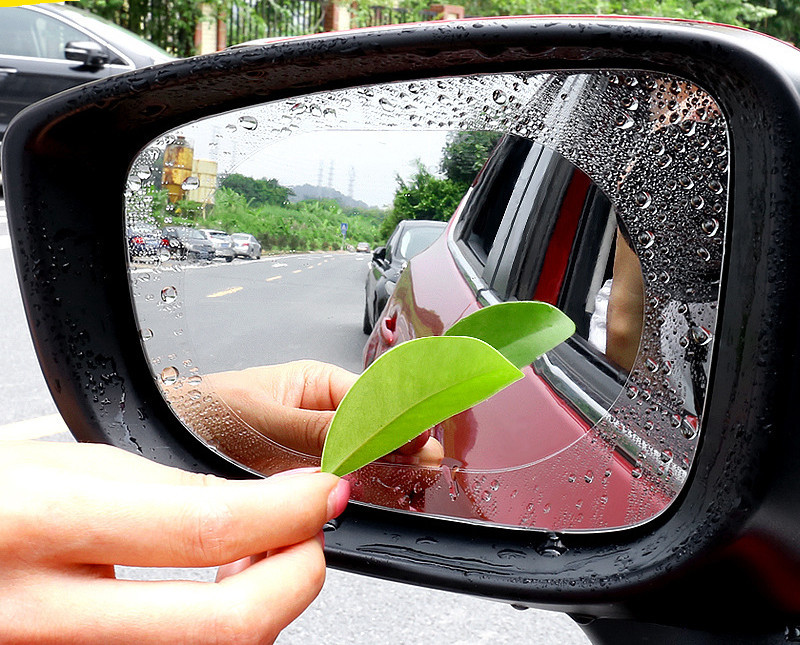 Car Rearview Mirror Rainproof Film Anti Fog Nano 1 Car Rearview Mirror Rainproof Film Anti Fog Nano