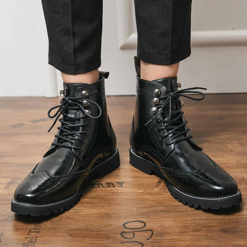 Outdoor Lace Up Fashion Martin Boots 3 Outdoor Lace Up Fashion Martin Boots - Image 3