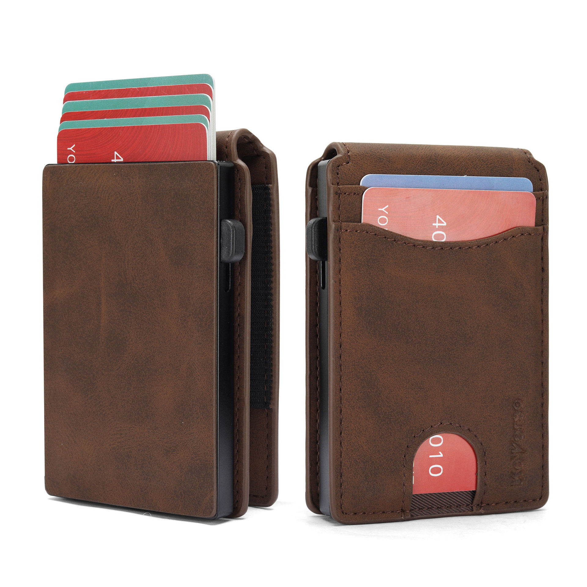 Flip-style Multi-card-slot Genuine Leather Men's Wallet 3 Flip-style Multi-card-slot Genuine Leather Men's Wallet - Image 3