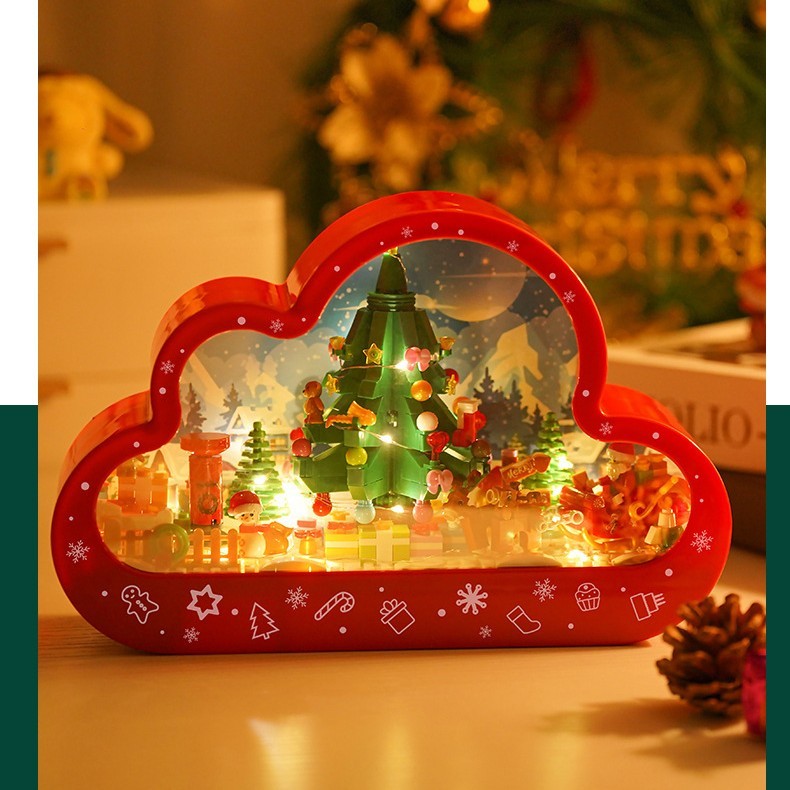 Assembled Building Block Toys Cloud Night Lamp 9 Assembled Building Block Toys Cloud Night Lamp - Image 9