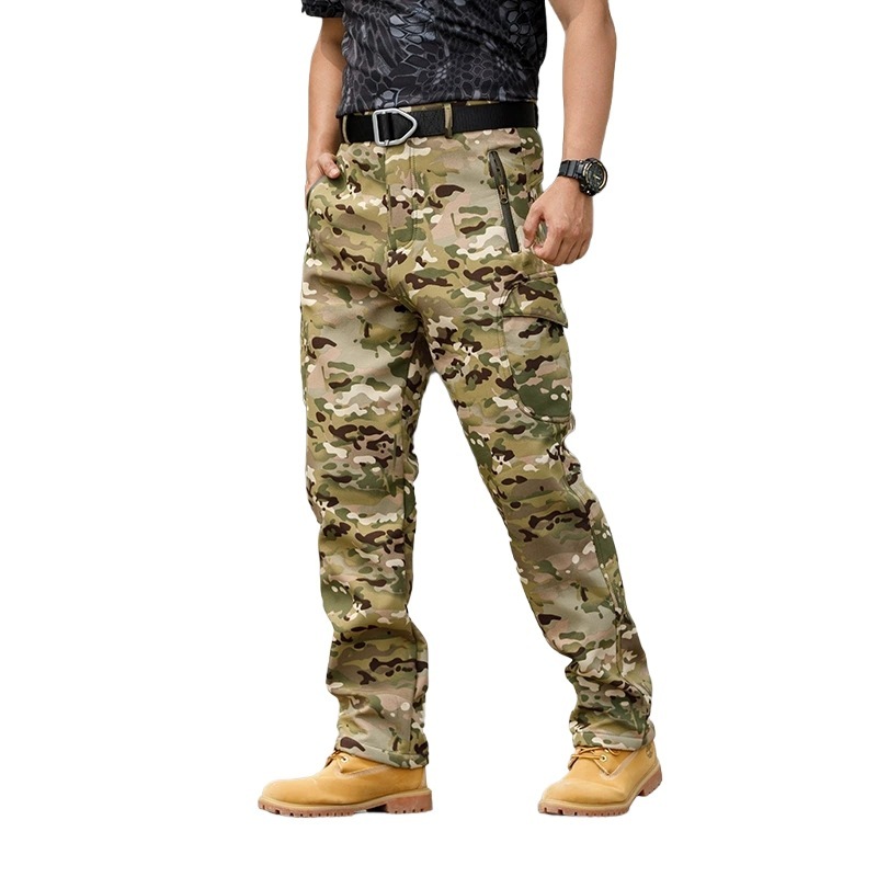 Fleece-Lined Warm Waterproof And Wear-Resistant Pants 9 Fleece-Lined Warm Waterproof And Wear-Resistant Pants - Image 9