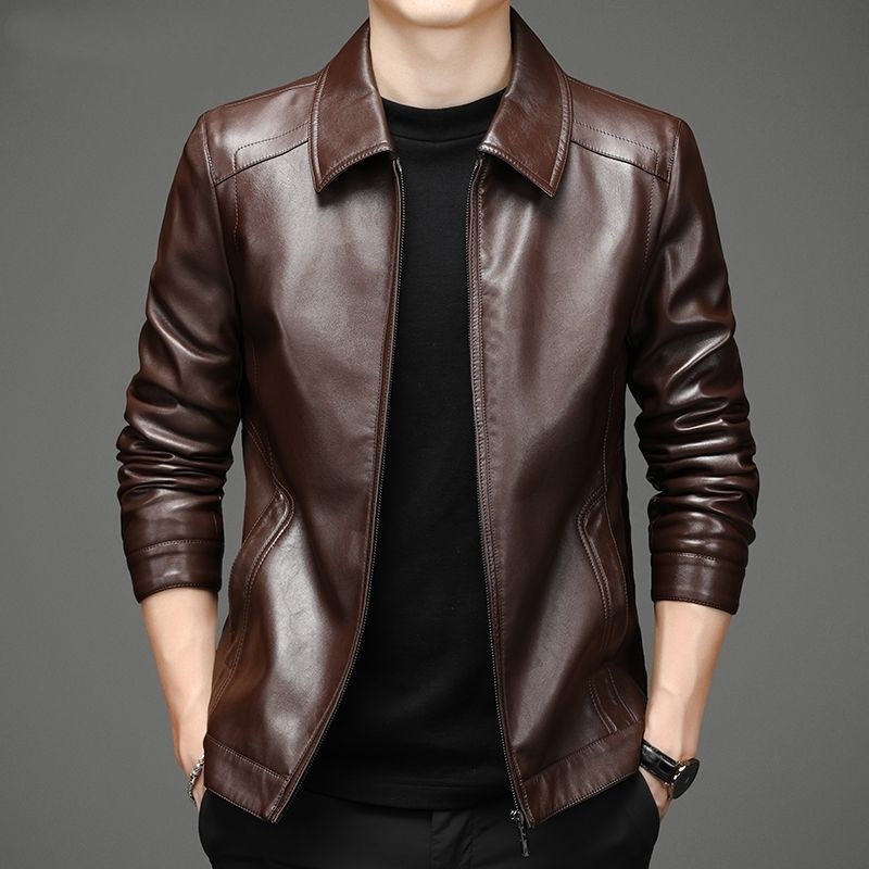 Fleece-lined Soft Leather Jacket 5 Fleece-lined Soft Leather Jacket - Image 5