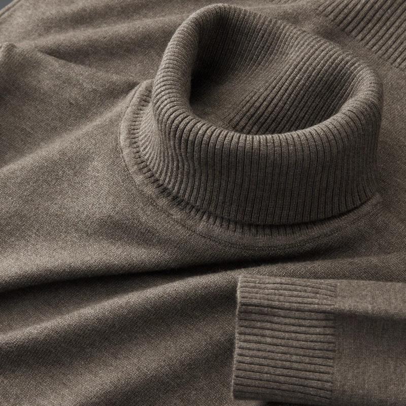 Warm Turtle Neck Sweater For Men 3 Warm Turtle Neck Sweater For Men - Image 3