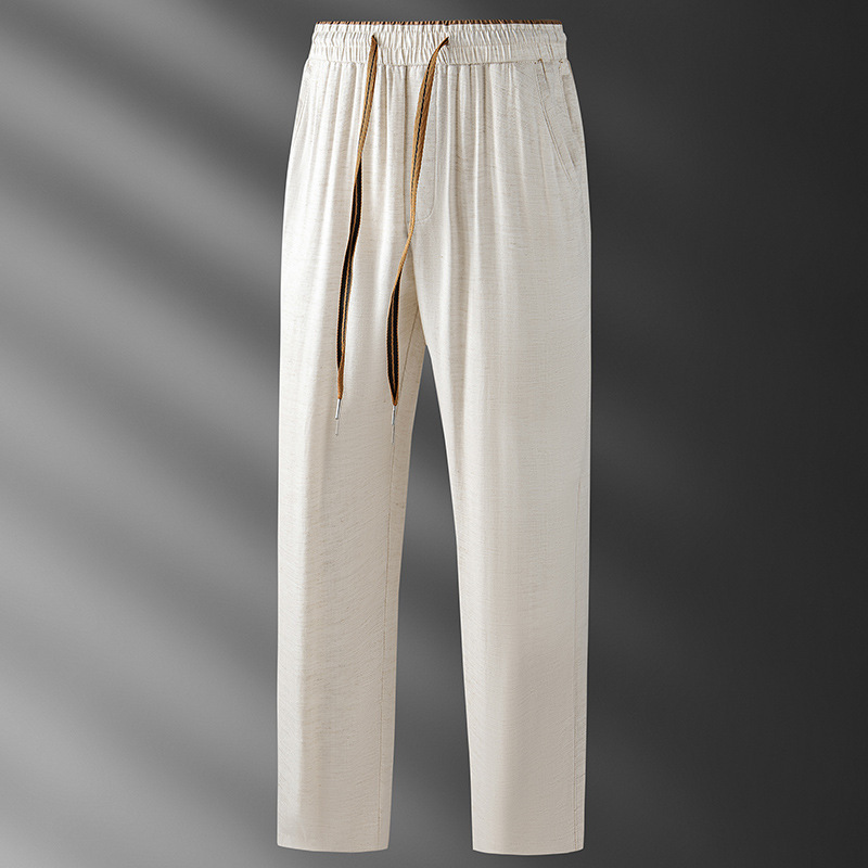Men's Micro Wide Straight Breathable Sports Pants 1 Men's Micro Wide Straight Breathable Sports Pants