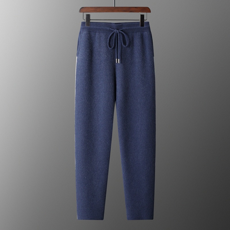 Cashmere Loose Knitted Casual Pants 8 Cashmere Loose Knitted Casual Pants - Image 8