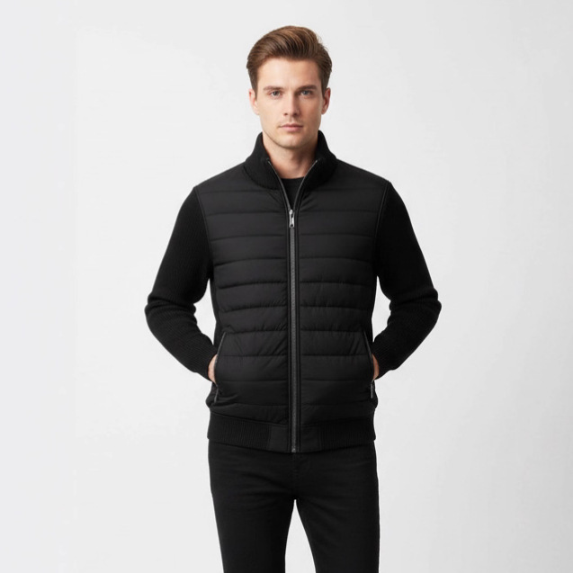 Zip-up Cotton-padded Coat 5 Zip-up Cotton-padded Coat - Image 5