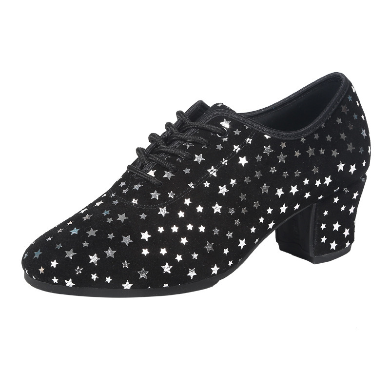 Outdoor Latin Dance Shoes With Fabric and Rubber Sole 3 Outdoor Latin Dance Shoes With Fabric and Rubber Sole - Image 3