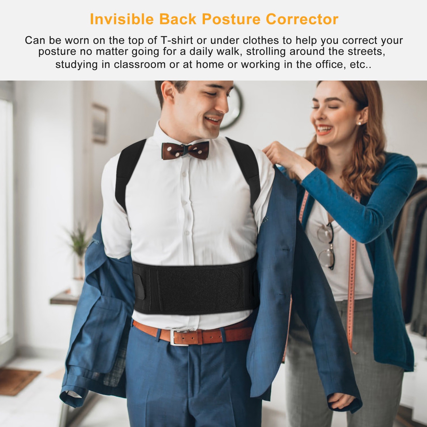 Posture Support Magnetic Lumbar Adjustable Braces For Pain Relief 6 Posture Support Magnetic Lumbar Adjustable Braces For Pain Relief - Image 6