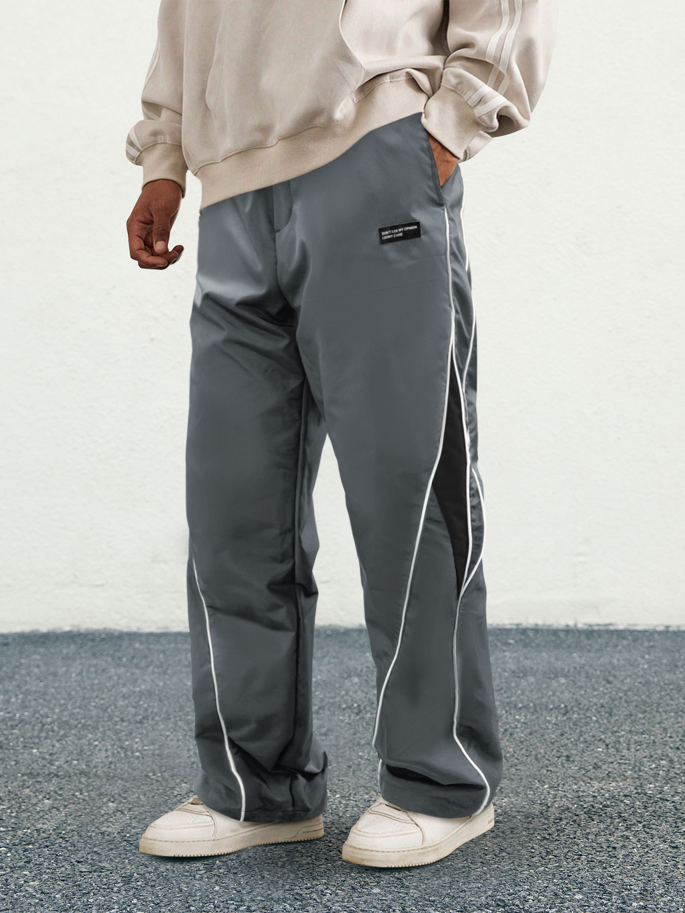 Relaxed-fit Straight-leg Athletic Pants 2 Relaxed-fit Straight-leg Athletic Pants - Image 2