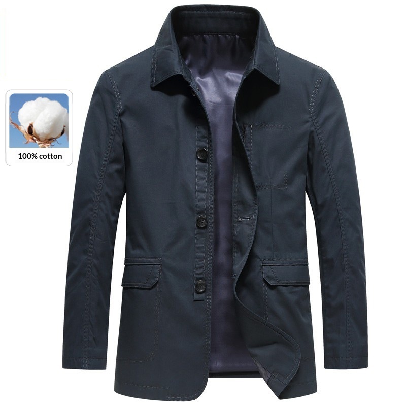 Button-up Casual Top Loose-fitting Jacket 4 Button-up Casual Top Loose-fitting Jacket - Image 4