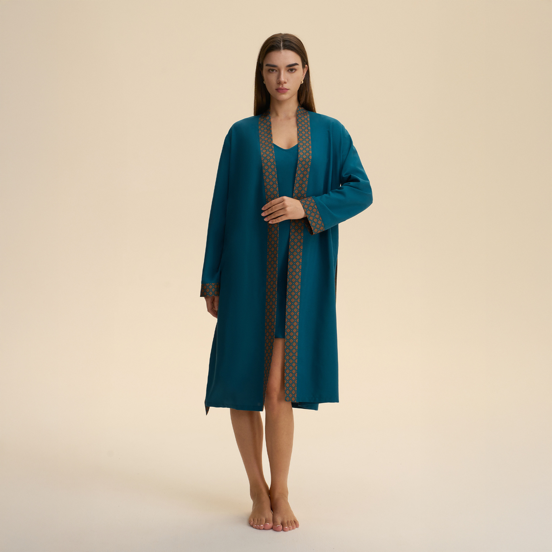 Casual Nightgown Cotton Loungewear 10 Casual Nightgown Cotton Loungewear - Image 10