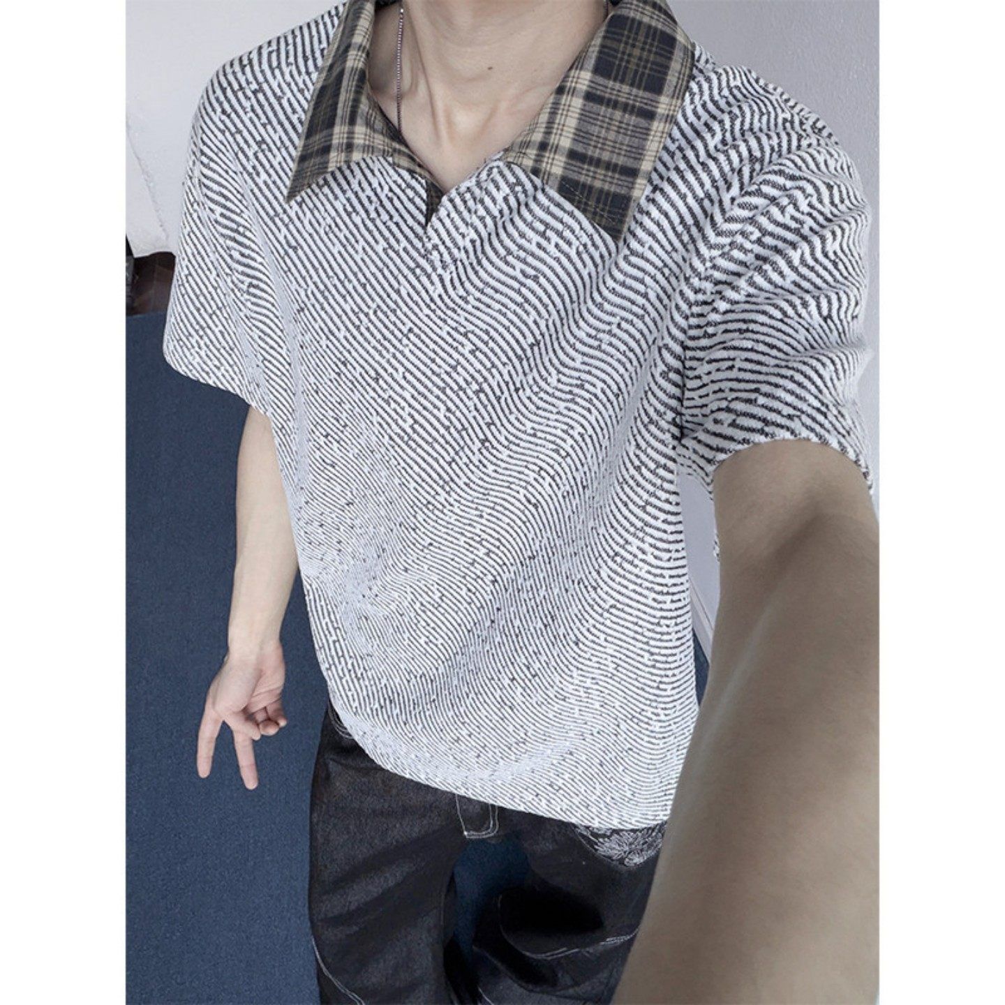 Loose-fit Casual Breathable Half-sleeve T-shirt 5 Loose-fit Casual Breathable Half-sleeve T-shirt - Image 5