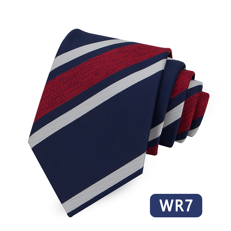 Men's Fashionable Formal Striped Tie 10 Men's Fashionable Formal Striped Tie - Image 10