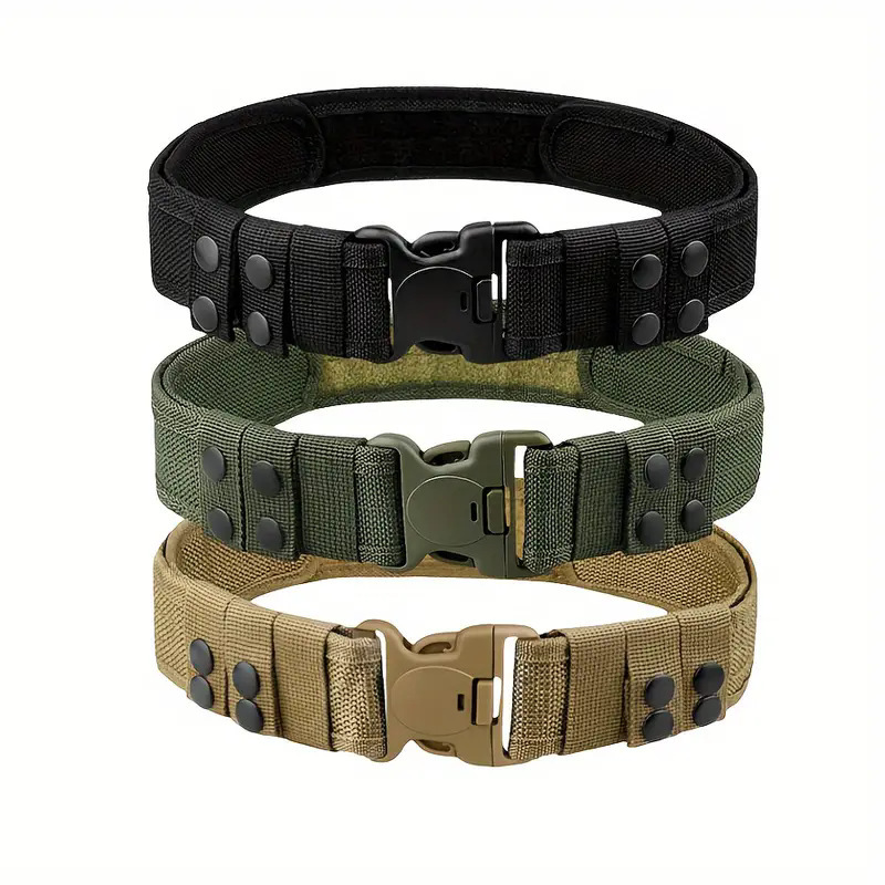 Tactical S-shaped Velcro Outdoor Hiking Belt 2 Tactical S-shaped Velcro Outdoor Hiking Belt - Image 2