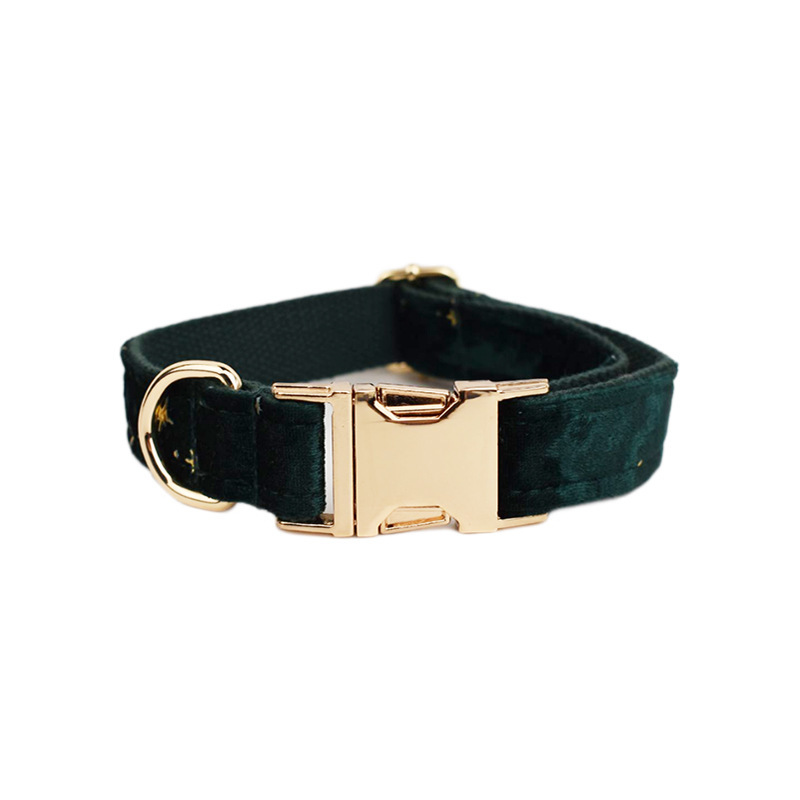 Beautiful Pet Collar Comfortable Velvet Fabric 8 Beautiful Pet Collar Comfortable Velvet Fabric - Image 8