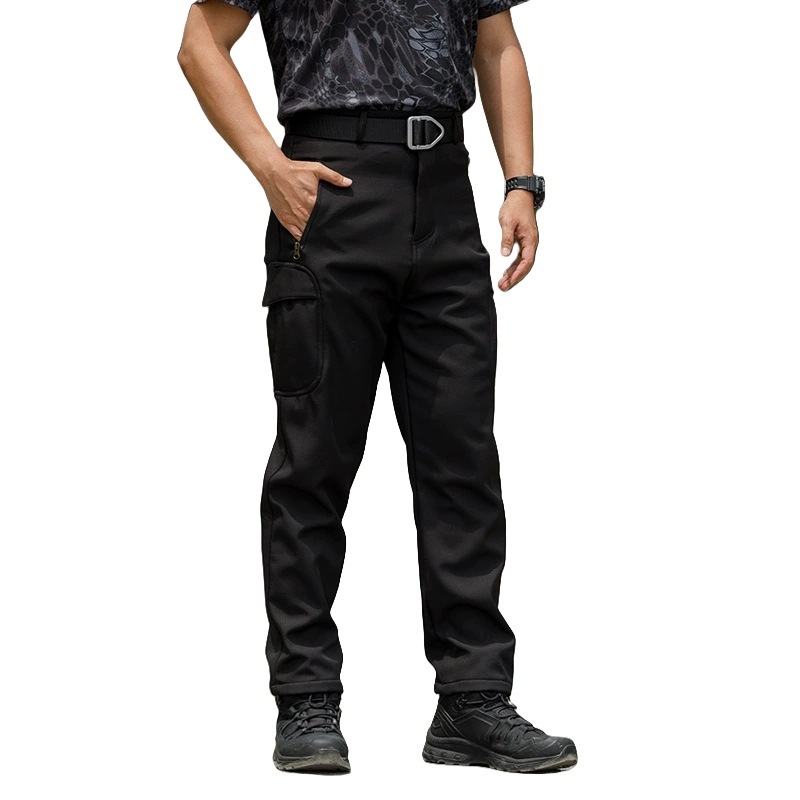 Fleece-Lined Warm Waterproof And Wear-Resistant Pants 2 Fleece-Lined Warm Waterproof And Wear-Resistant Pants - Image 2