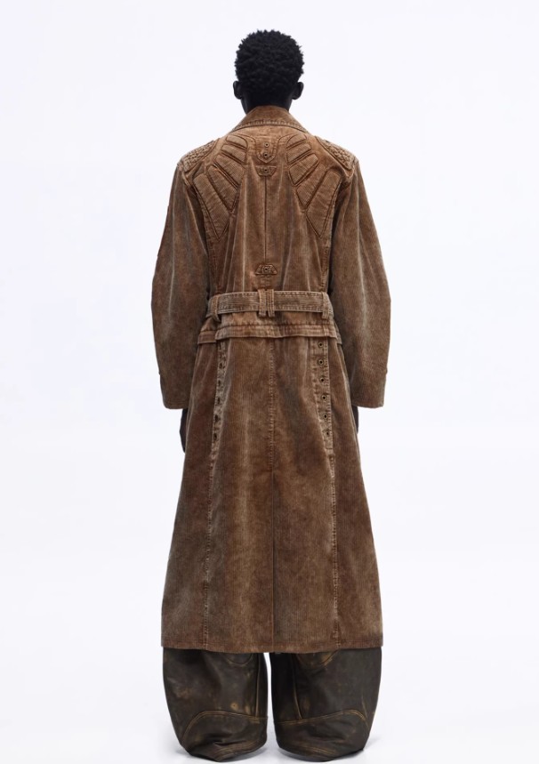 Detachable Corduroy Multi-style Jacket Parka Coat 6 Detachable Corduroy Multi-style Jacket Parka Coat - Image 6