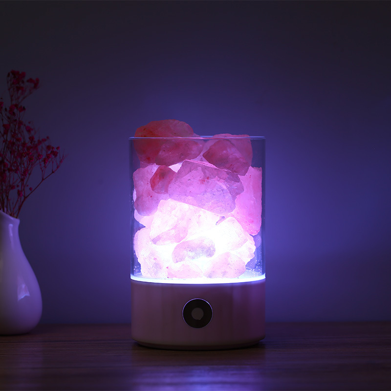 USB Crystal Light Himalayan Salt LED Lamp 6 USB Crystal Light Himalayan Salt LED Lamp - Image 6