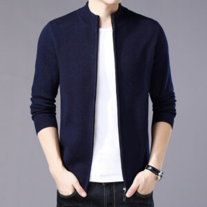 Men's Warm Solid-color Sweater