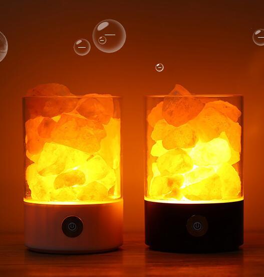 USB Crystal Light Himalayan Salt LED Lamp 5 USB Crystal Light Himalayan Salt LED Lamp - Image 5