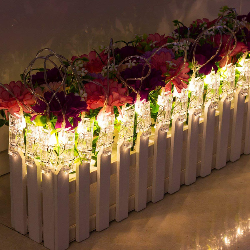 LED Photo Holder String Lights 2 LED Photo Holder String Lights - Image 2