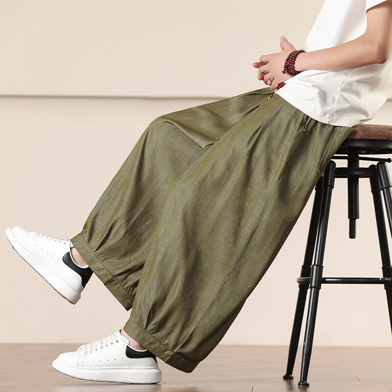 Men's Retro Plus Size Harem Pants 4 Men's Retro Plus Size Harem Pants - Image 4