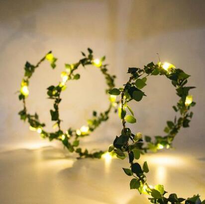 2M LED String Lights - Leaf's Garland 1 2M LED String Lights - Leaf's Garland